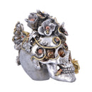Clockwork Bloom Steampunk Skull 16cm 4