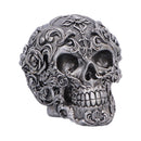 Gilded Memento Gothic Skull Figurine 12.2cm 1