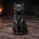 Hexbound Familiar Silver Cat Figurine 23cm 7