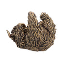 Gold Highland Cow Wine Holder 17.8cm 7