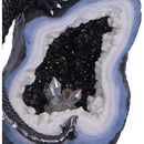 Shadow Crystal Keeper Black Dragon on Geode Figurine 20.8cm 5