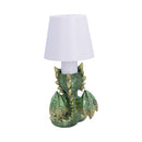 Bookwyrm Green Book Dragon Lamp 24.4cm 3