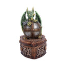 Hoard Protector Box Green Dragon Shield on Shield Box 13.4cm 1