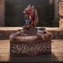 Hoard Defender Box Red Dragon on Shield Box 10.5cm 7