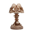 Last Light Gothic Skull Lamp Bone 22.6cm 4