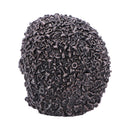Screwed Skull Black Figurine 12cm 3