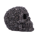 Screwed Skull Black Figurine 12cm 4