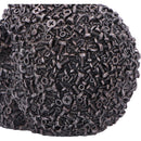 Screwed Skull Black Figurine 12cm 6