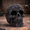 Screwed Skull Black Figurine 12cm 7