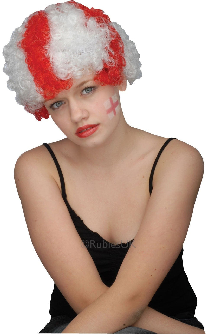 Uk Sports Fanatic Wig Red White_1 rub-51378NS