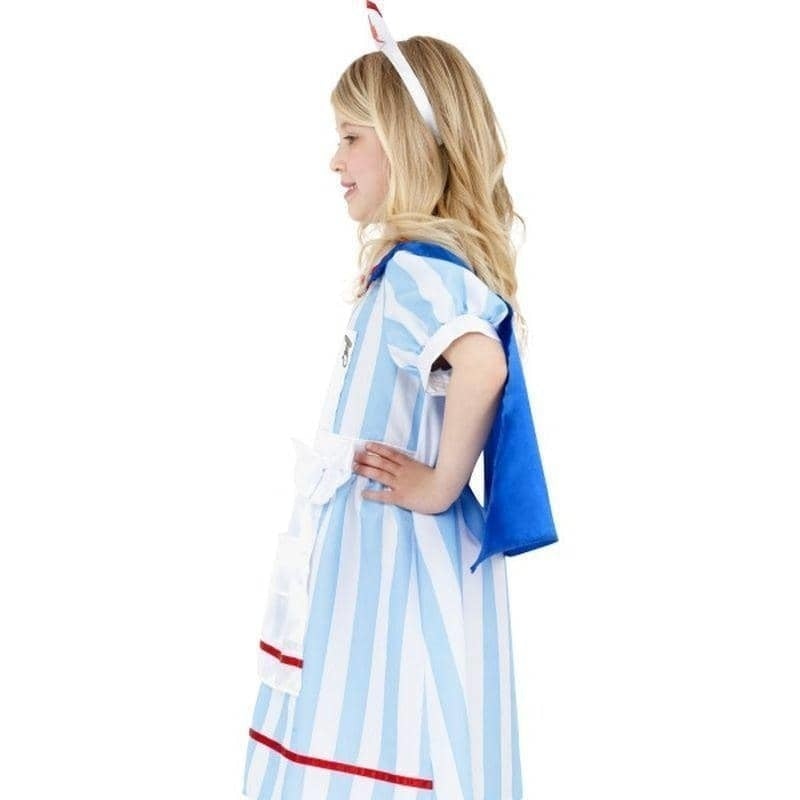 Vintage Nurse Costume Kids Blue White_2 sm-38646S
