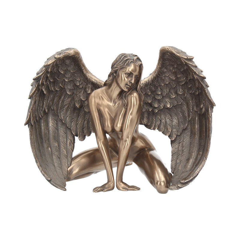 Angels Passion Figurine Bronze Naked Angel Ornament 17.5cm