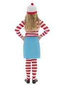 Wheres Wally? Wenda Costume Child Dress Top Hat Tights and Glasses