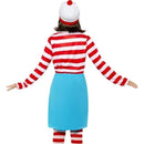 Wheres Wally? Wenda Costume Adult Red White Blue_2 sm-39504L