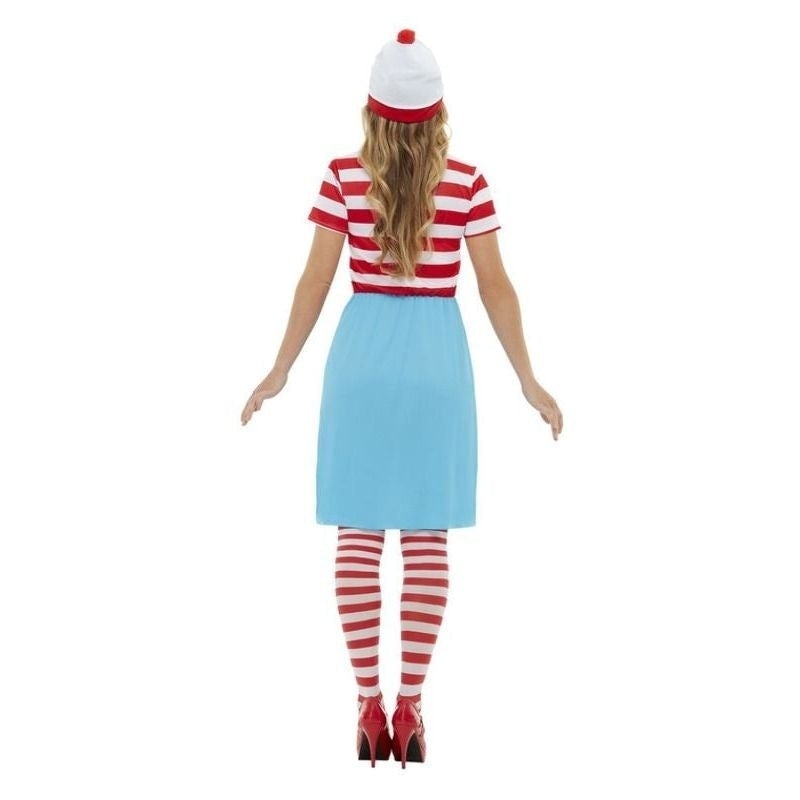 Wheres Wally? Wenda Costume Adult Red White_2 sm-50281M