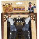 Wild West Gun Set Adult Grey 18cm_1 sm-21182