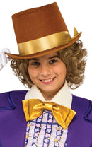 Willy Wonka Boys Purple Costume with Hat 2 rub-620933M MAD Fancy Dress