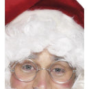 Wire Framed Santa Specs Adult Silver_1 sm-675