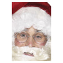Wire Framed Santa Specs Adult Silver_2 