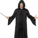 Wizard Cloak Adult Black_1 sm-45605