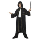 Wizard Cloak Kids Black with Gold_2 sm-45604SM