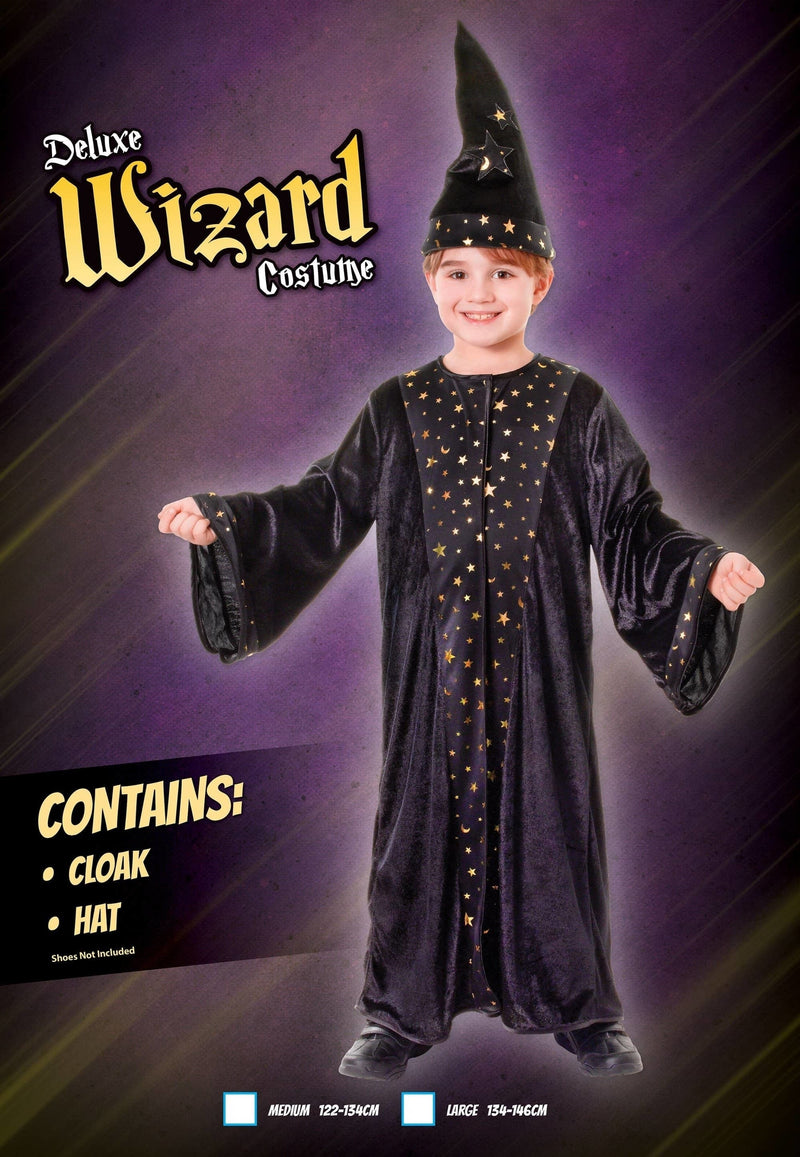 Wizard Deluxe Childrens Costume_1 CC327