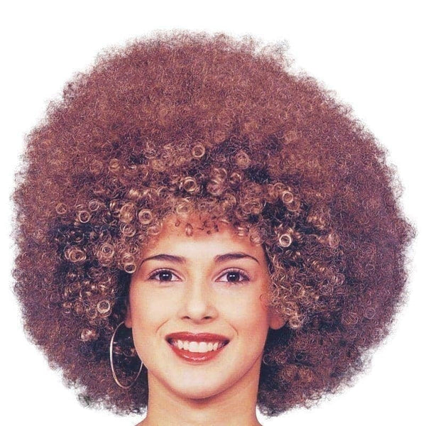 Womens Beyonce Afro Wig Brown Wigs Female Halloween Costume Womens Beyonce Afro Wig Brown Wigs Female Halloween Costume