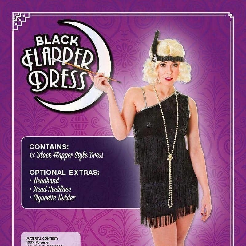 Flapper Dress Ladies Costume_2 AC184