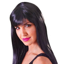 Womens Passion Long Black Wigs Female Halloween Costume_1 BW874