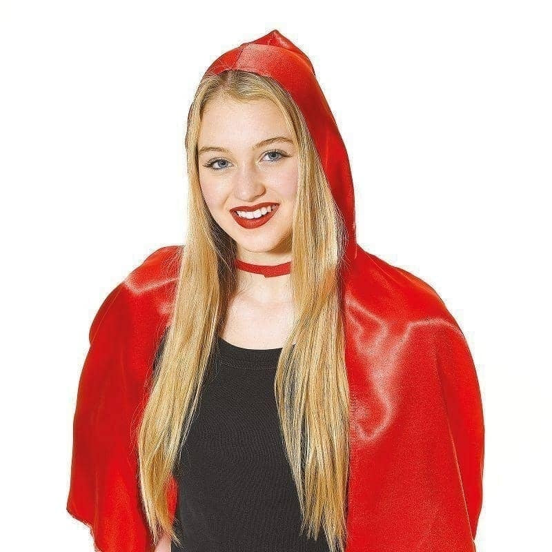 Womens Red Riding Hood Cape Adult Costume Female Halloween_1 AC242