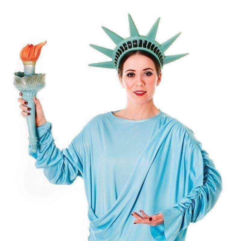 Womens Statue Of Liberty Adult Costume Female Halloween_1 AC389