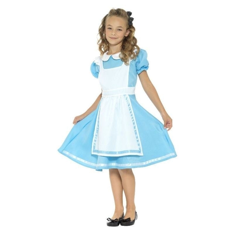 Wonderland Princess Costume Kids Blue White_2 sm-45962M