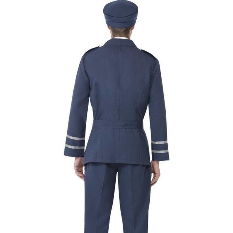 WW2 Air Force Captain Costume Adult Blue_2 sm-38830M