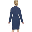 WW2 Air Force Female Captain Adult Blue_2 sm-35527L