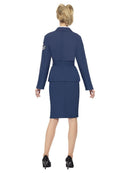 WW2 Air Force Female Captain Adult Blue Suit 4