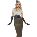 WW2 Army Pin Up Spice Darling Costume Adult Green_1 sm-38816M