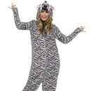 Zebra Costume Adult Black White_1 sm-55003M