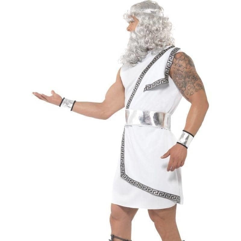 Zeus Costume Adult White_3 