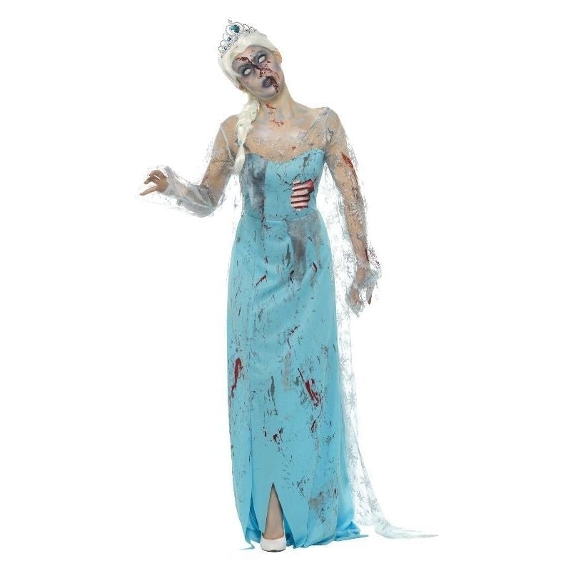Zombie Froze To Death Womens Costume Blue_2 sm-46864xs