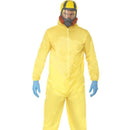 Breaking Bad Costume Adult Yellow Smiffys Breaking Bad Licensed Fancy Dress 1816