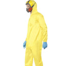 Breaking Bad Costume Adult Yellow Smiffys Breaking Bad Licensed Fancy Dress 1818