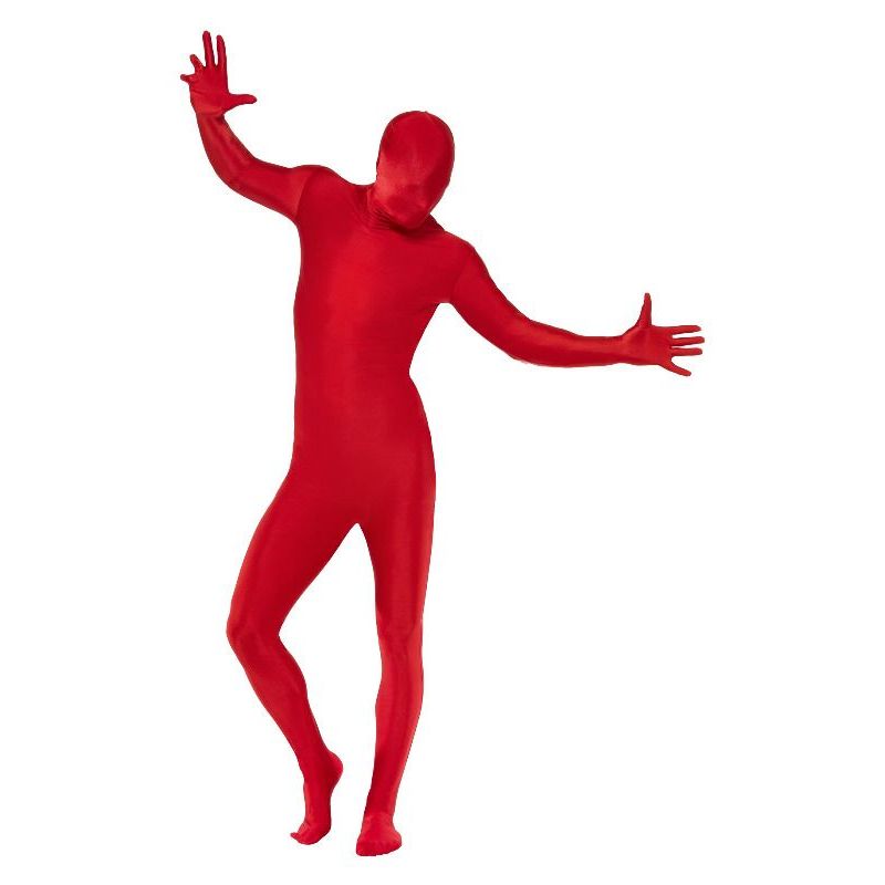Second Skin Suit Red Mens Smiffys Second Skin Costumes 10739