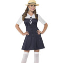 School Girl Costume Black Womens Smiffys School Days 10689