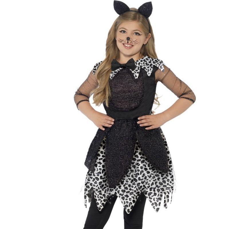 Deluxe Midnight Cat Costume Child Black Girls Smiffys Halloween Costumes & Accessories 3481