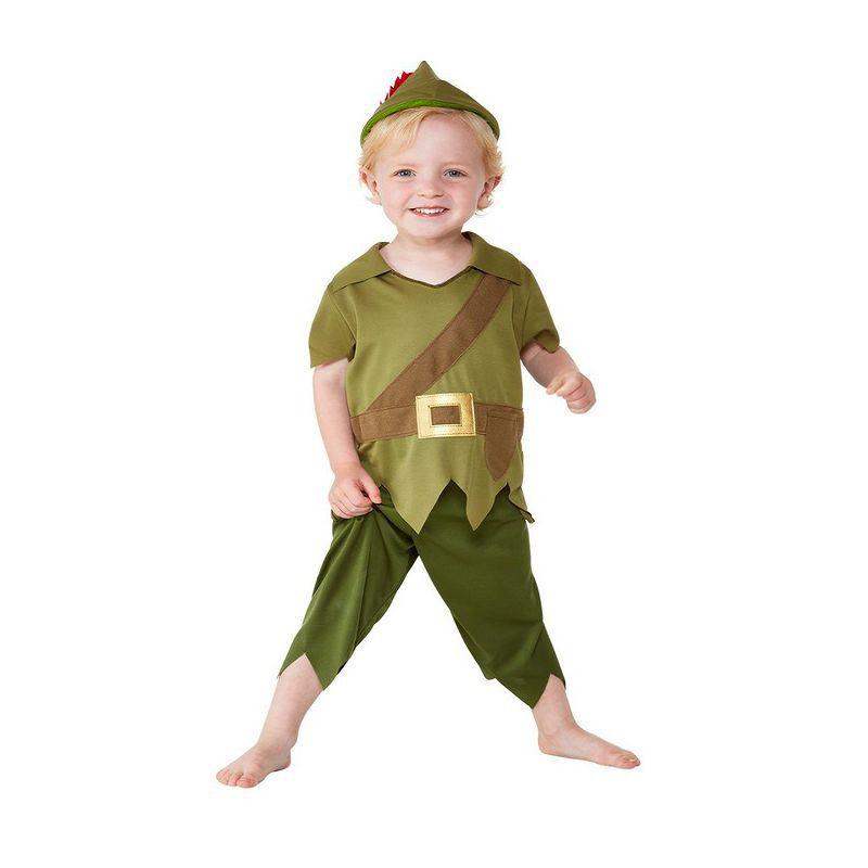 Toddler Robin Hood Costume Toddler Green Boys Smiffys Boys Fancy Dress 14800