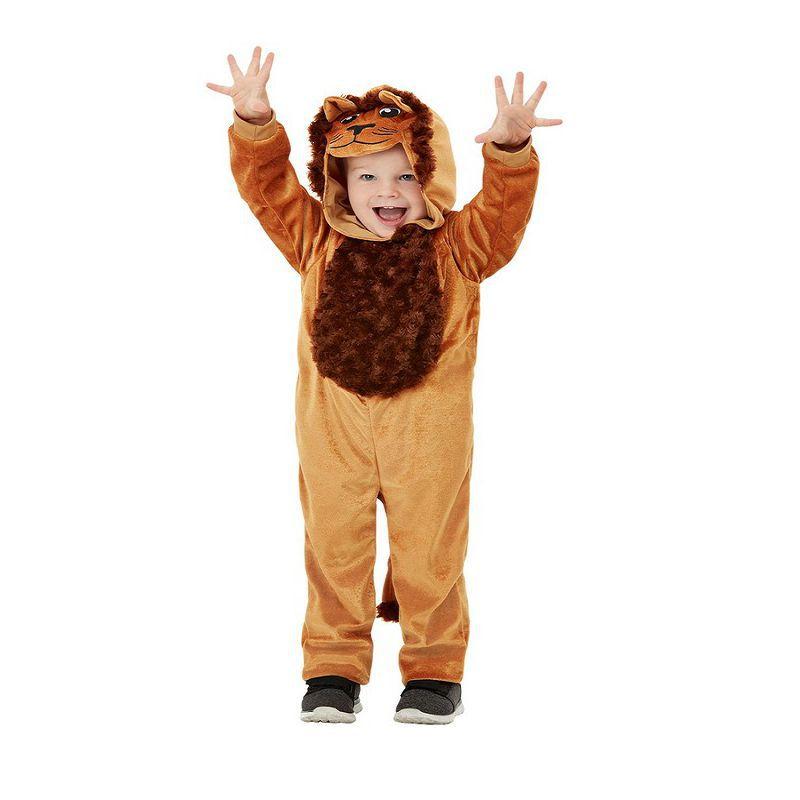 Toddler Lion Costume Toddler Brown Smiffys Children's Animal Fancy Dress 14815