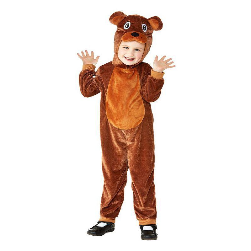 Toddler Bear Costume Toddler Brown Smiffys Children's Animal Fancy Dress 14822
