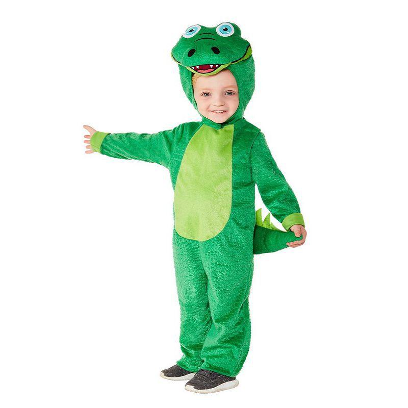 Toddler Crocodile Costume Toddler Green Smiffys Children's Animal Fancy Dress 14916
