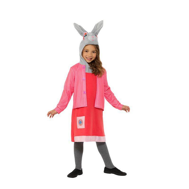 Peter Rabbit Lily Bobtail Deluxe Costume Child Pink Girls Smiffys Peter Rabbit TV 14832