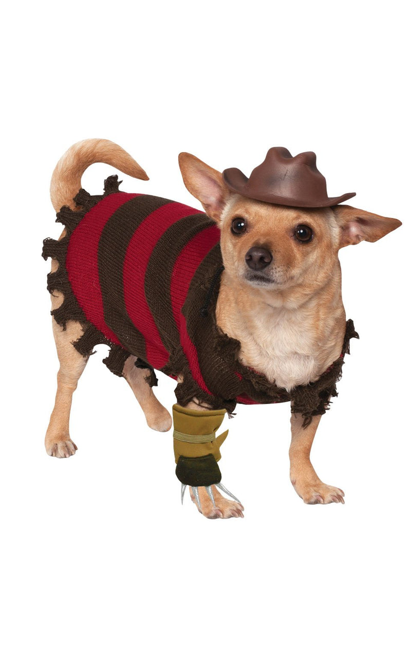 Freddy Pet Costume Rubies NIGHTMARE ON ELM STREET 23423